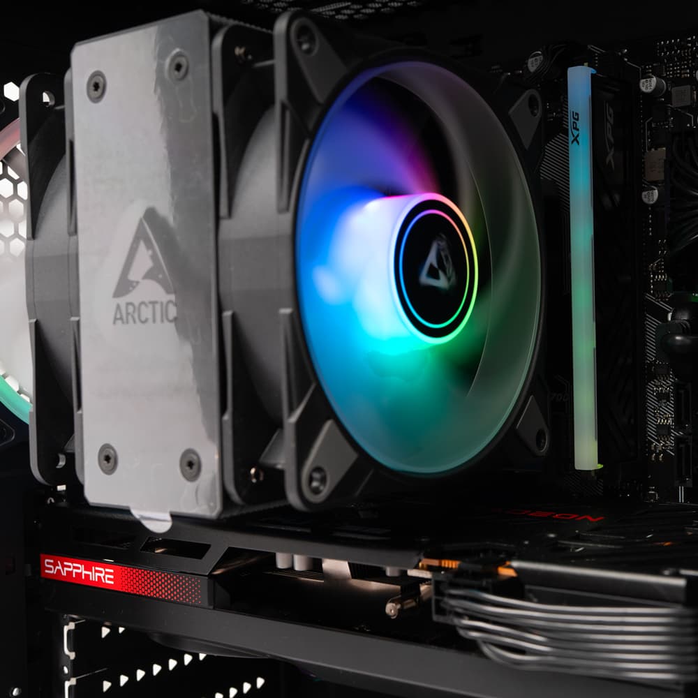 Sistem Spacer Nemesis, i5-13400, 16GB DDR4, RX 6650 XT, 1TB, No Os, "SPACER-Nemesis-03" — miniatură