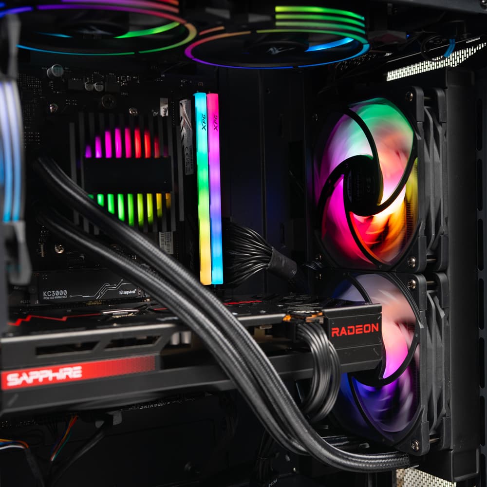 Sistem Spacer Renegade, Ryzen 5 5600, 32 GB DDR4, RX6650XT, 1TB, No Os, "SPACER-Renegade-04" — miniatură
