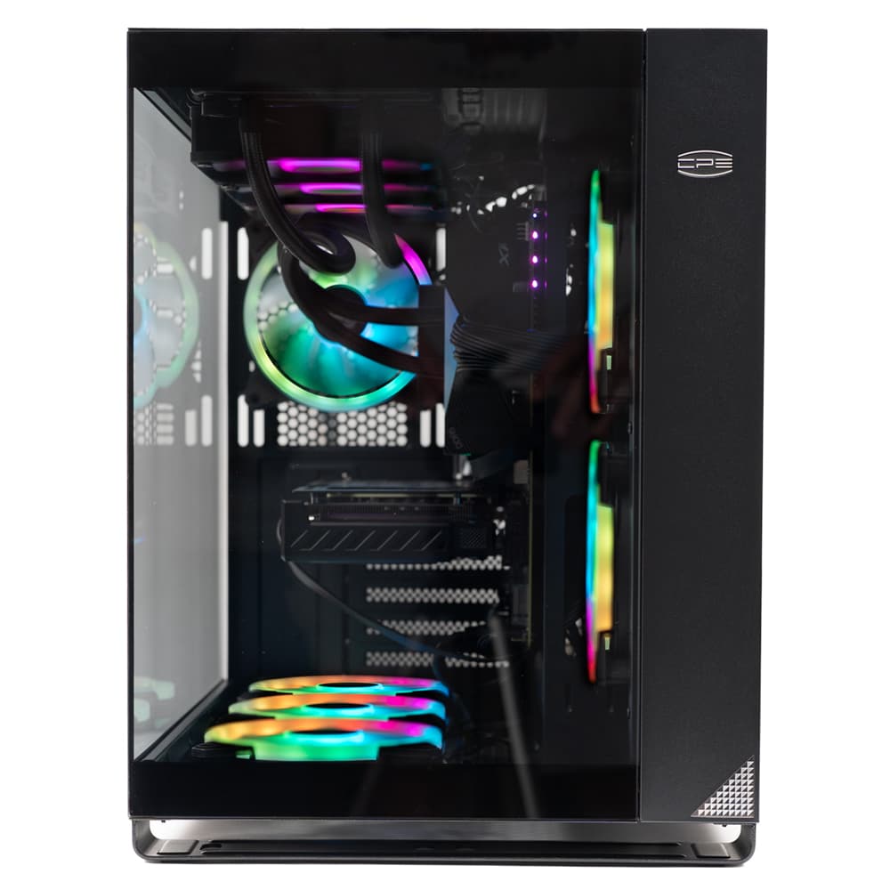 Sistem Spacer Invincible, Ryzen 5 9600X, 32 GB DDR5, RX 9060 XT Challenger 16GB OC, 2 TB, No Os "SPACER-Invincible-06" — miniatură