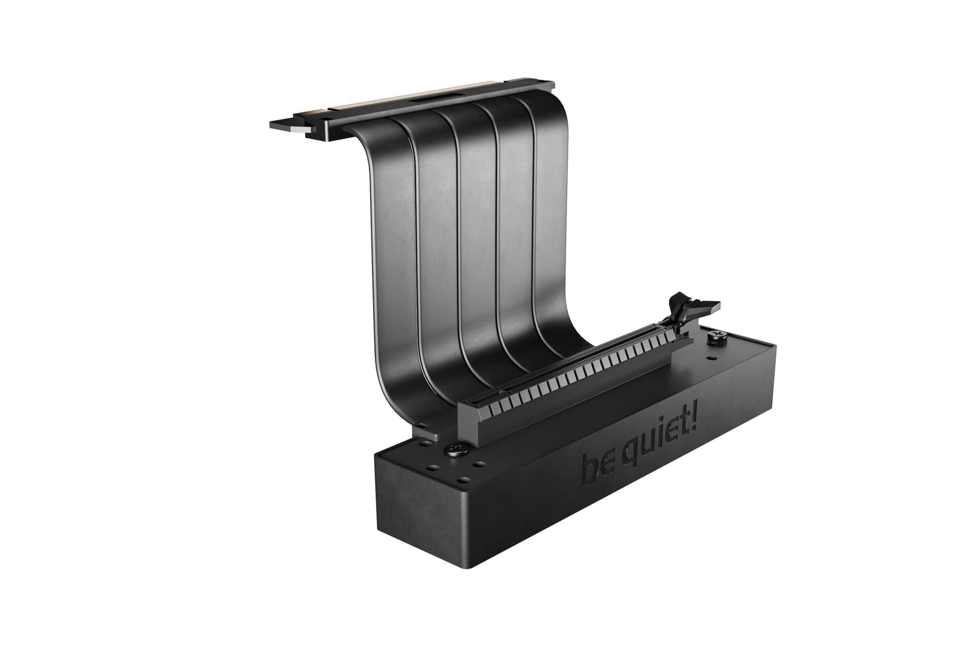 Riser cable be quiet, pentru instalare verticala placa video, PCIe 4.0, 2m, negru, "BGA12"