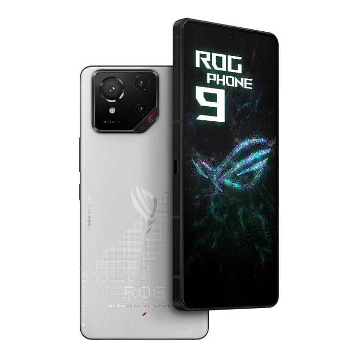 Smartphone ROG Phone 9 512GB 12GB RAM 5G Dual SIM White "AI2501-12G512G-WH" — miniatură