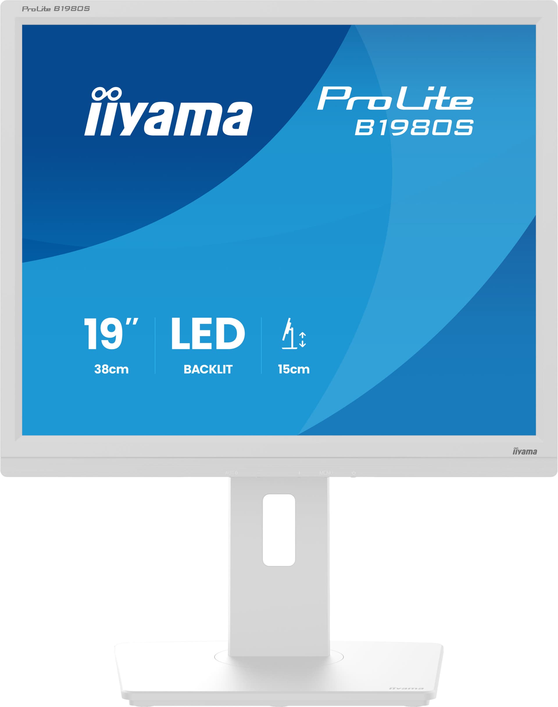 B1980S-W1 19IN 5:4 BUSINESS/250CD/M 1000:1 1XDISPLAYPORT 1XH "B1980S-W1" — miniatură