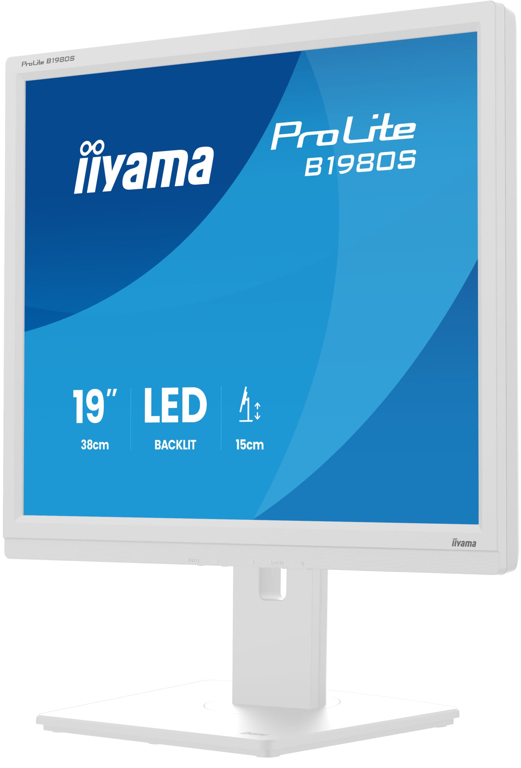 B1980S-W1 19IN 5:4 BUSINESS/250CD/M 1000:1 1XDISPLAYPORT 1XH "B1980S-W1" — miniatură