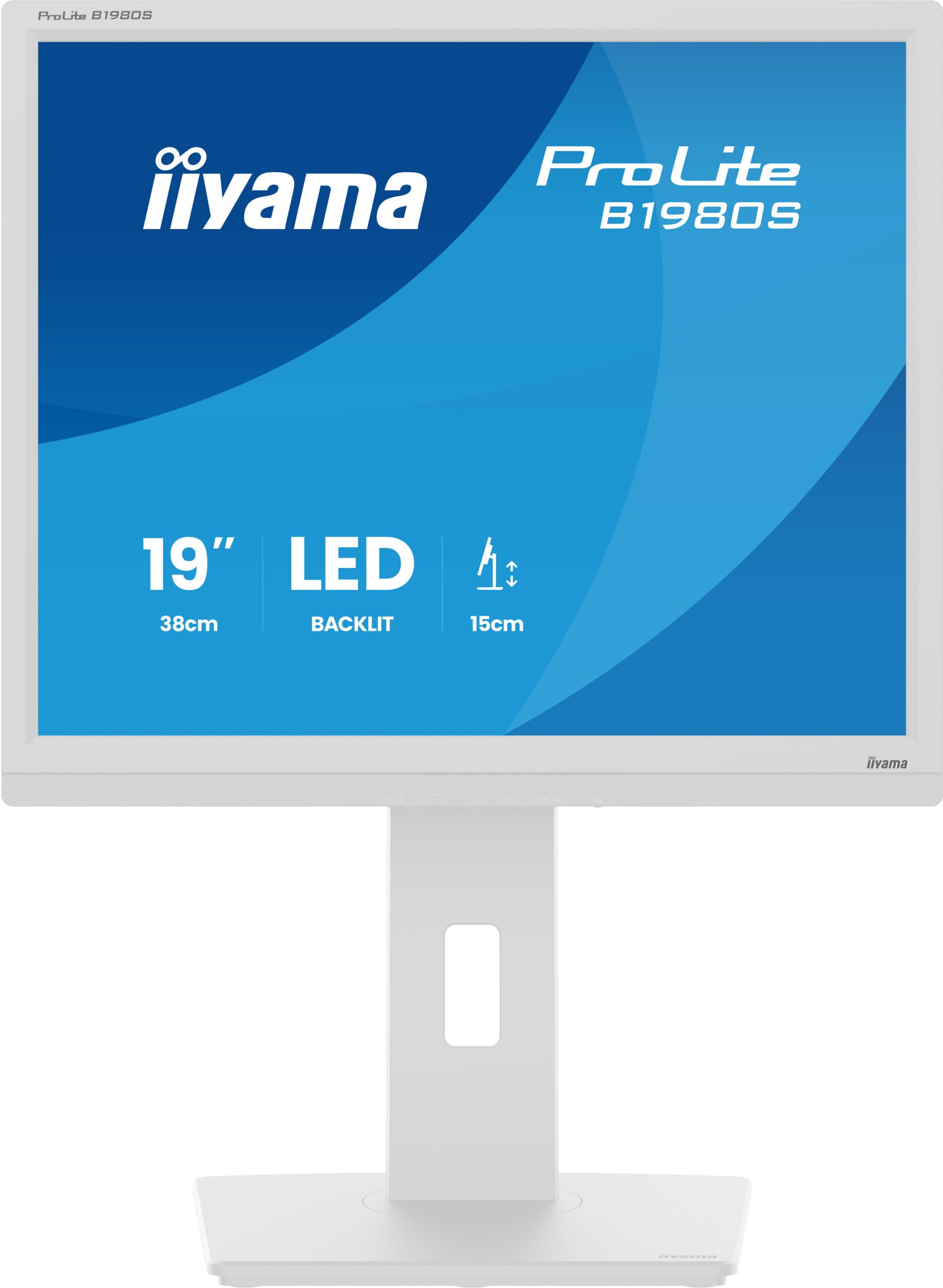 B1980S-W1 19IN 5:4 BUSINESS/250CD/M 1000:1 1XDISPLAYPORT 1XH "B1980S-W1" — miniatură