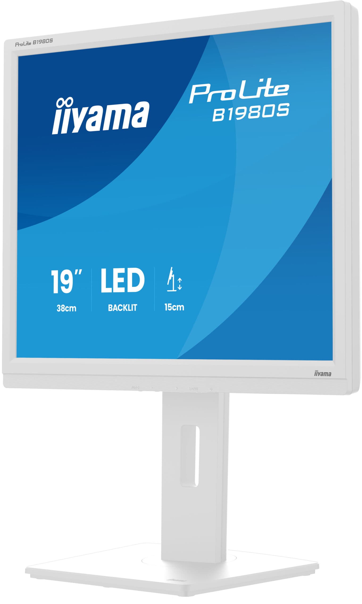 B1980S-W1 19IN 5:4 BUSINESS/250CD/M 1000:1 1XDISPLAYPORT 1XH "B1980S-W1" — miniatură