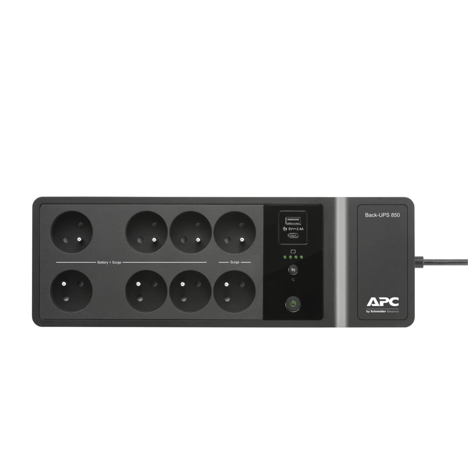 APC BACK-UPS 850VA 230V USB/USB TYPE-C AND A CHARGING PORTS "BE850G2-FR" — miniatură