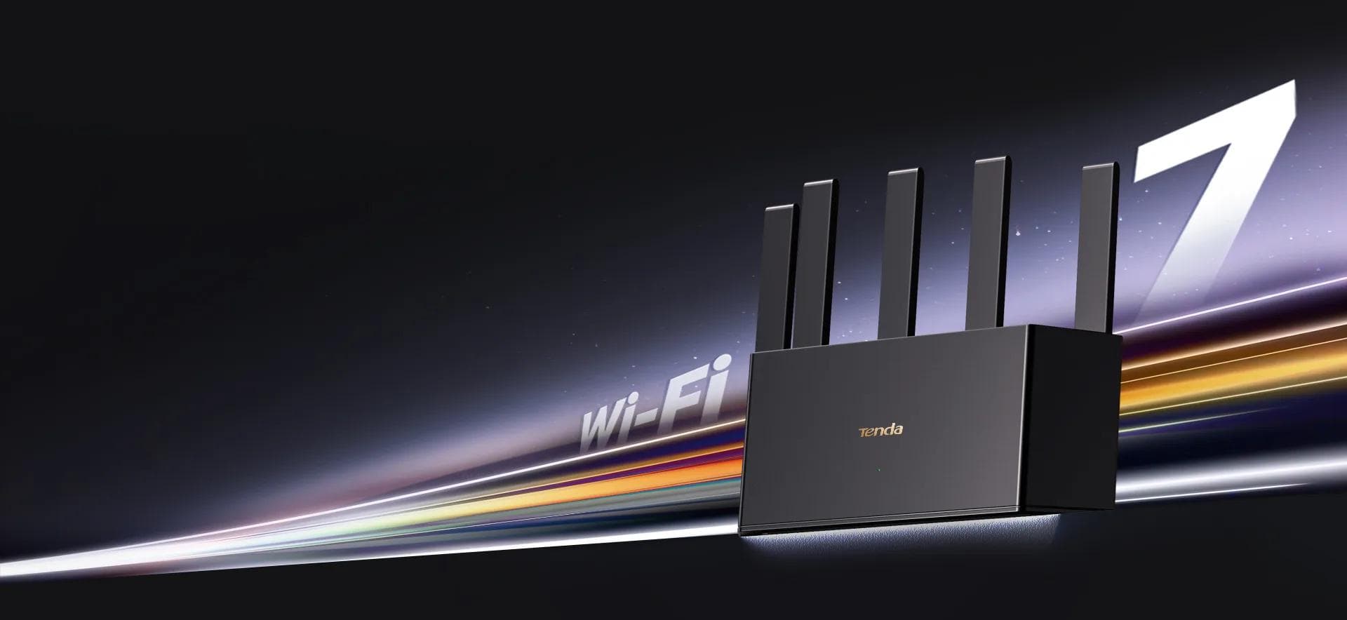 ROUTER Tenda wireless, BE3600, 3 x Gigabit WAN/LAN, 5 antene externe, 3600 Mbps dual band WI-FI 7 "RE3L" — miniatură