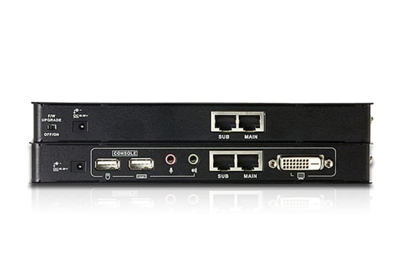 USB DVI Cat 5 KVM Extender "CE600-AT-G" — miniatură