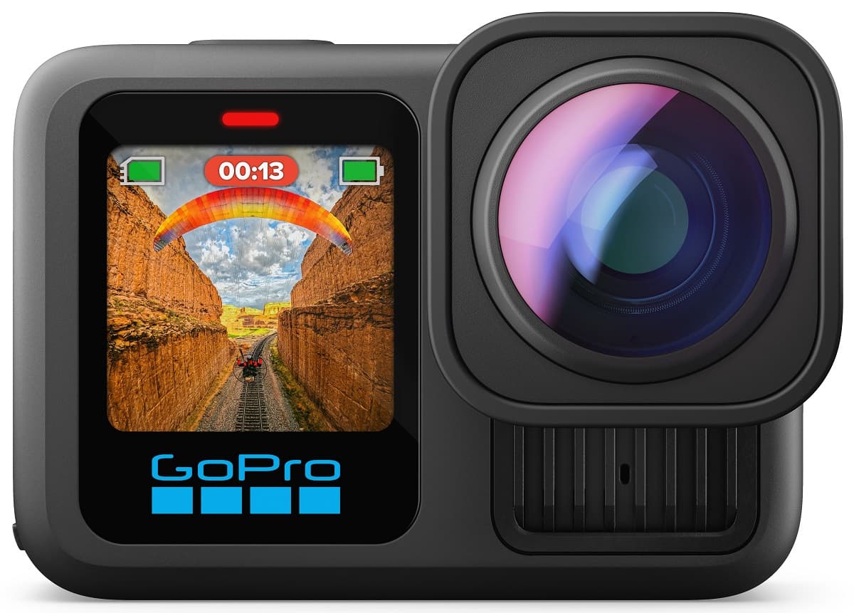 Bundle Camera de actiune H13B Ultra Wide EditionBaterie Enduro, adeziv curbat, lentila wide "CHDRB-133-RW"