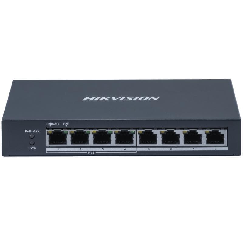 HK SWITCH POE 8 PORTURI "DS-3E0508P-O"