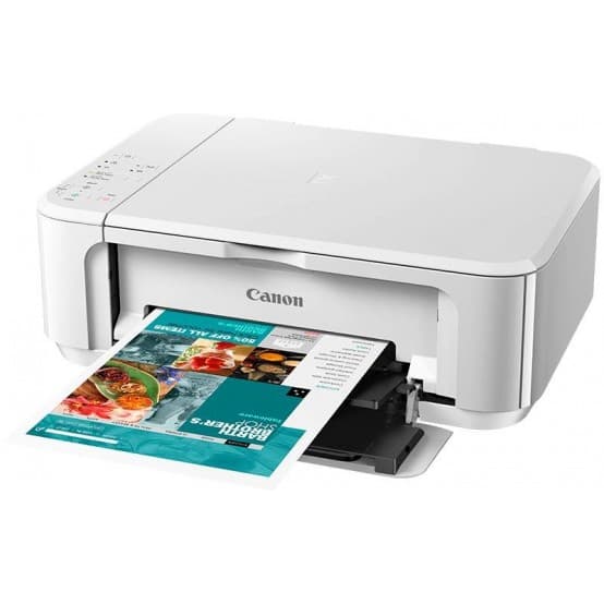 Multifunctional Inkjet Color Canon Pixma MG3650S, A4, Functii: Impr.|Scan.|Cop., Viteza de Printare Monocrom: 9.9ppm, Viteza de printare color: 5.7ppm, Conectivitate:USB|WiFi, Duplex:Da, ADF:Nu, White, (incl.TV 7.5RON) "0515C109AA" — miniatură