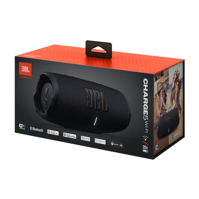 Boxa portabila Boxa portabila Charge 5 Wi-Fi, 40W, Bluetooth, Autonomie 20H, IP67, Negru "JBLCHARGE5WIFIBLK" — miniatură