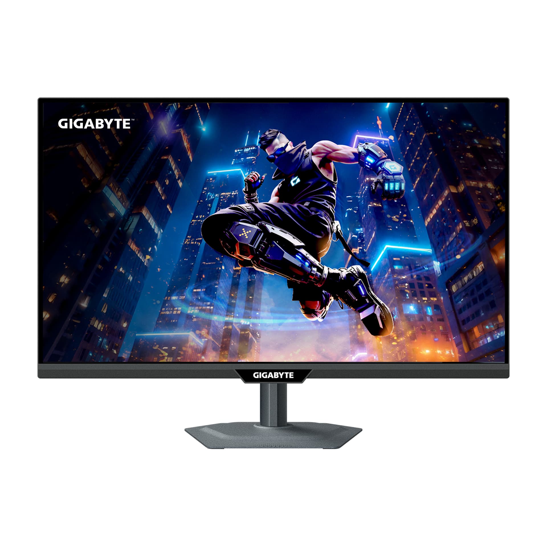 Monitor GIGABYTE M27UP, 27", IPS, UHD, 3840 x 2160, HDMI, Display Port, Dual mode 160 Hz / 320 Hz, Boxe, Pivot, 1ms, Negru "M27UP" — miniatură