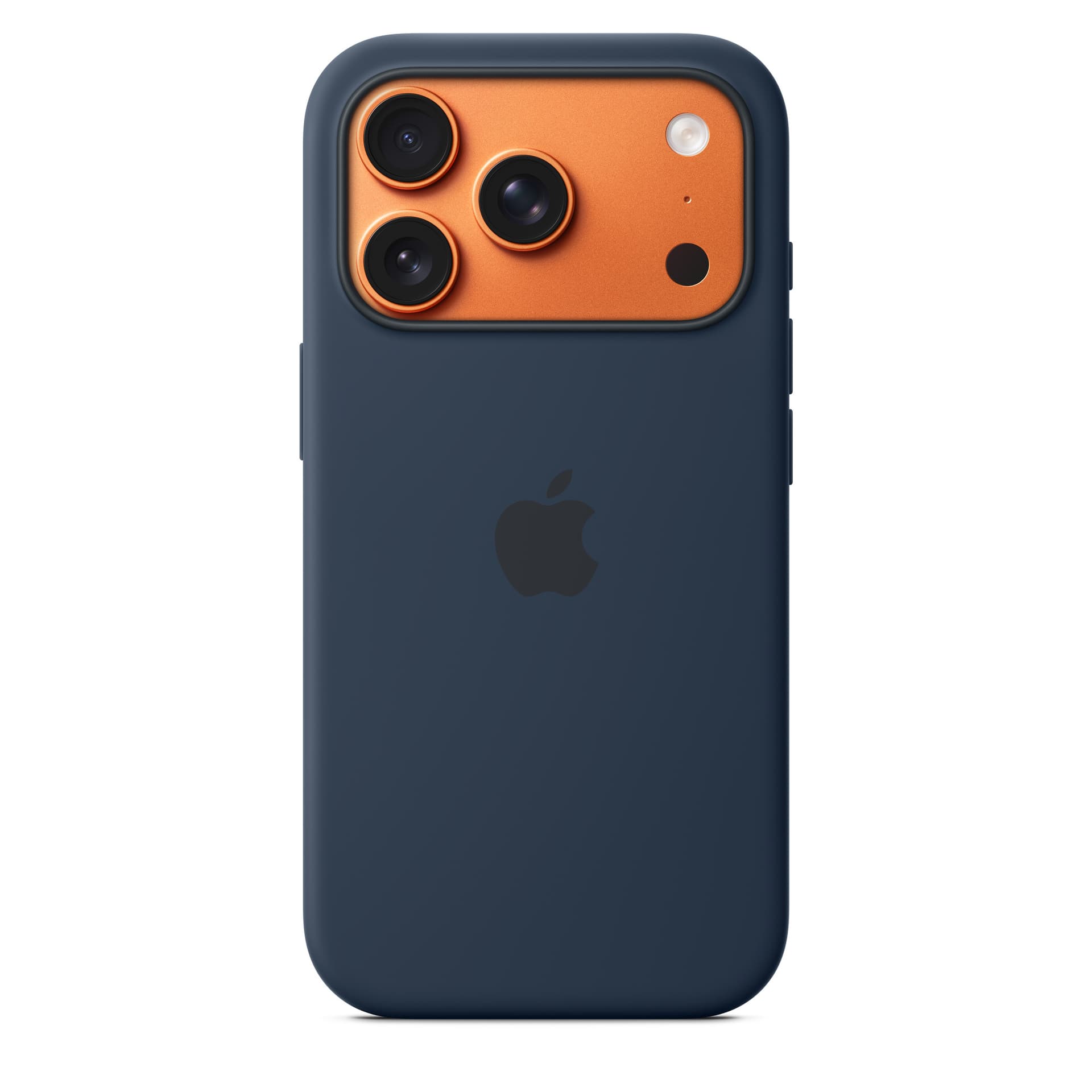 iPhone 17 Pro Silicone Case with MagSafe - Midnight — miniatură
