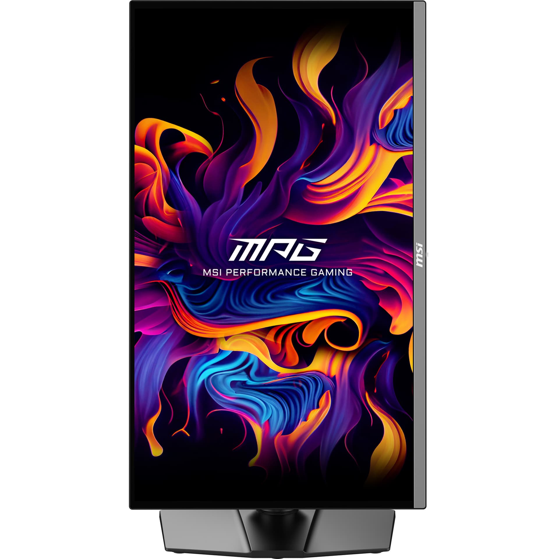 Monitor MSI MPG 271QRX QD-OLED, 26.5 inch, WQHD, 2560x1440, HDMI, DisplayPort, Pivot, AMD FreeSync Premium Pro, 360Hz, 0.03ms, Negru 9S6-3CD79A-050 "MPG 271QRX QD-OLED" — miniatură