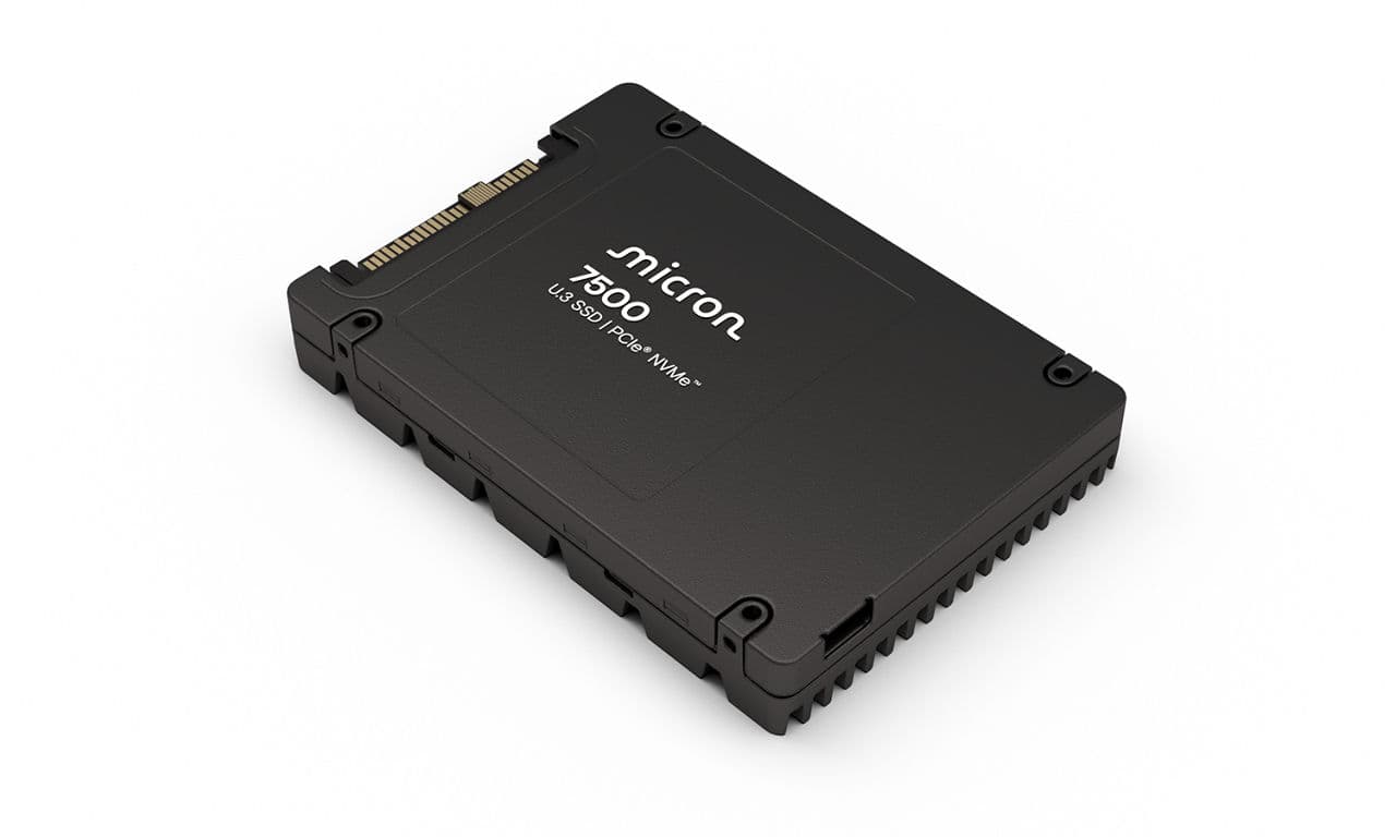Micron 7500 PRO 960GB U.3 (15mm) TCG-Opal Enterprise SSD [Single Pack] "MTFDKCC960TGP-1BK1DABYYR"