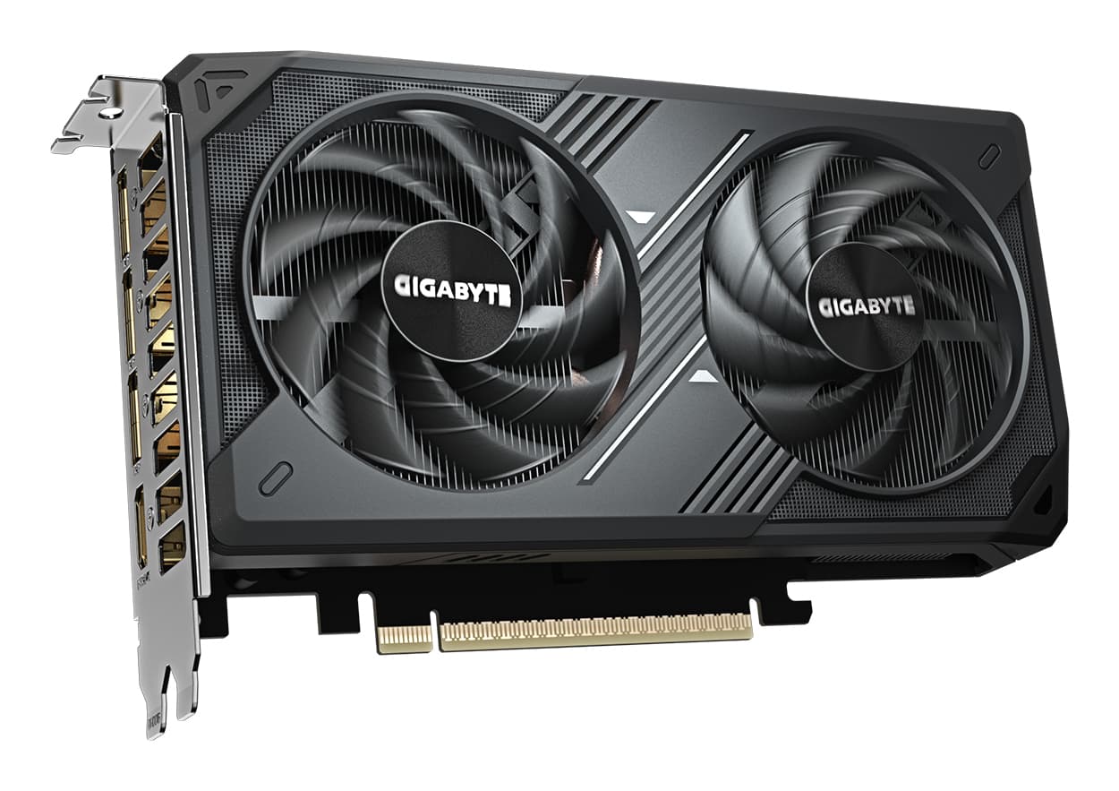 GIGABYTE GeForce RTX 5060 WINDFORCE MAX OC 8G, GDDR7, 128 bit, Negru "N5060WF2MAX OC-8GD" — miniatură