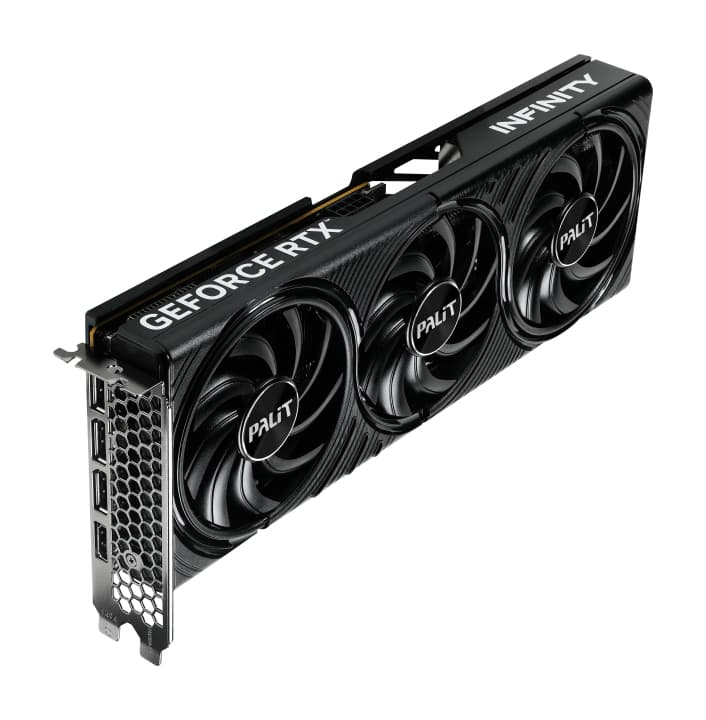 GeForce RTX 5060 Ti Infinity 3 8GB GDDR7 128-bit DLSS 4.0 "NE7506T019P1-GB2062S" — miniatură