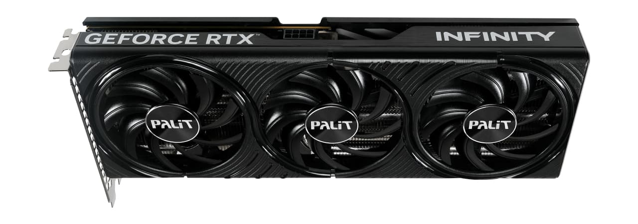 GeForce RTX 5060 Ti Infinity 3 8GB GDDR7 128-bit DLSS 4.0 "NE7506T019P1-GB2062S" — miniatură