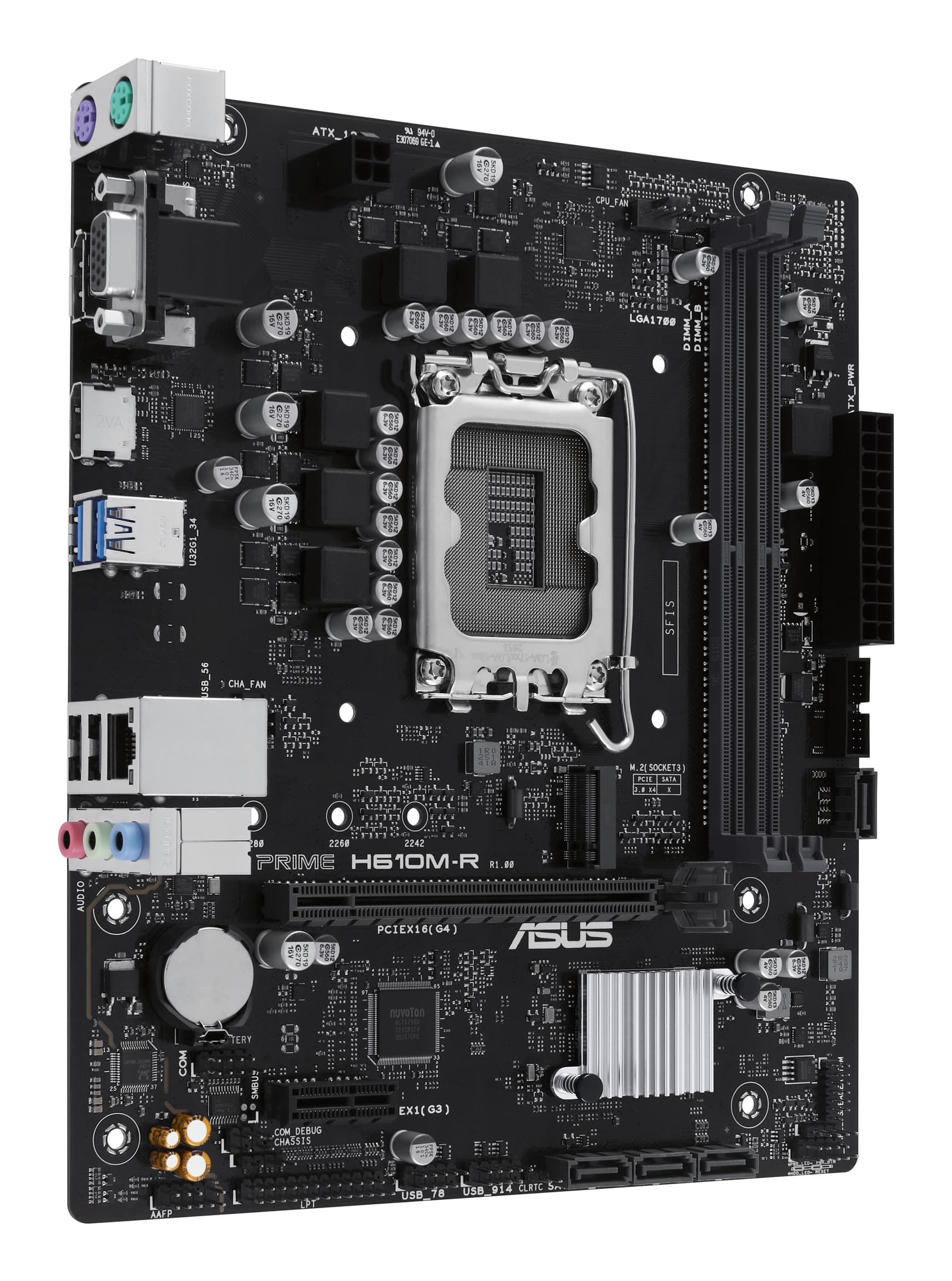MB ASUS PRIME H610M-R D5 LGA 1700 "PRIME H610M-R-SI" — miniatură