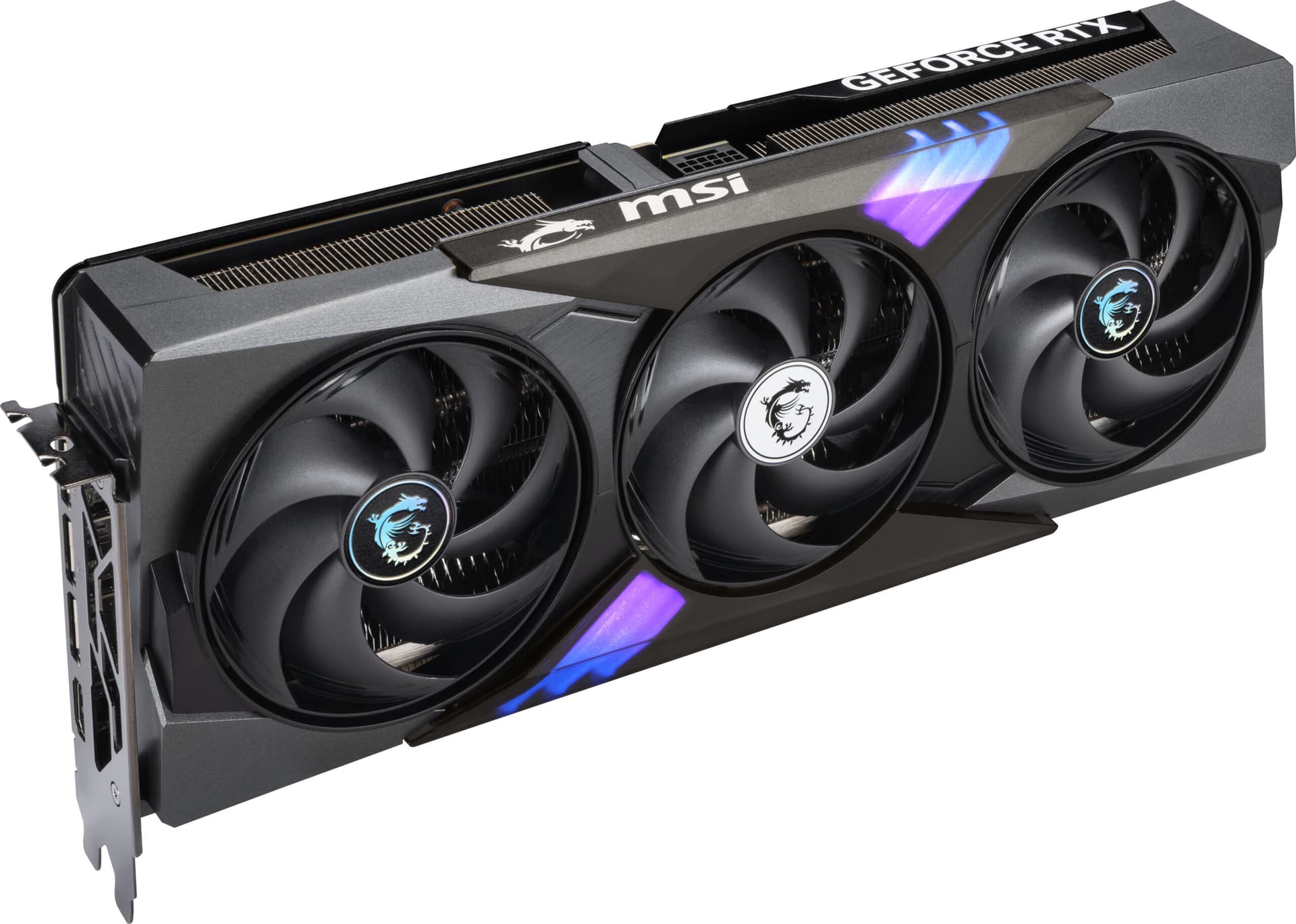 MSI Video Card Nvidia Gaming GeForce RTX 5080 16GB GDDR7 PCI Express 5.0 Video Card RTX 5080 16G GAMING TRIO OC "RTX 5080 16G GAMING TRIO OC" — miniatură