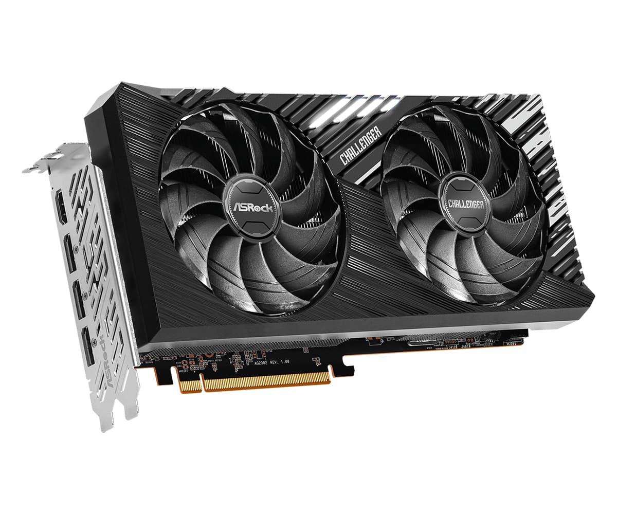 Placa video AMD Radeon RX 7700 XT Challenger OC 12GB GDDR6 192bit "RX7700XT CL 12GO" — miniatură