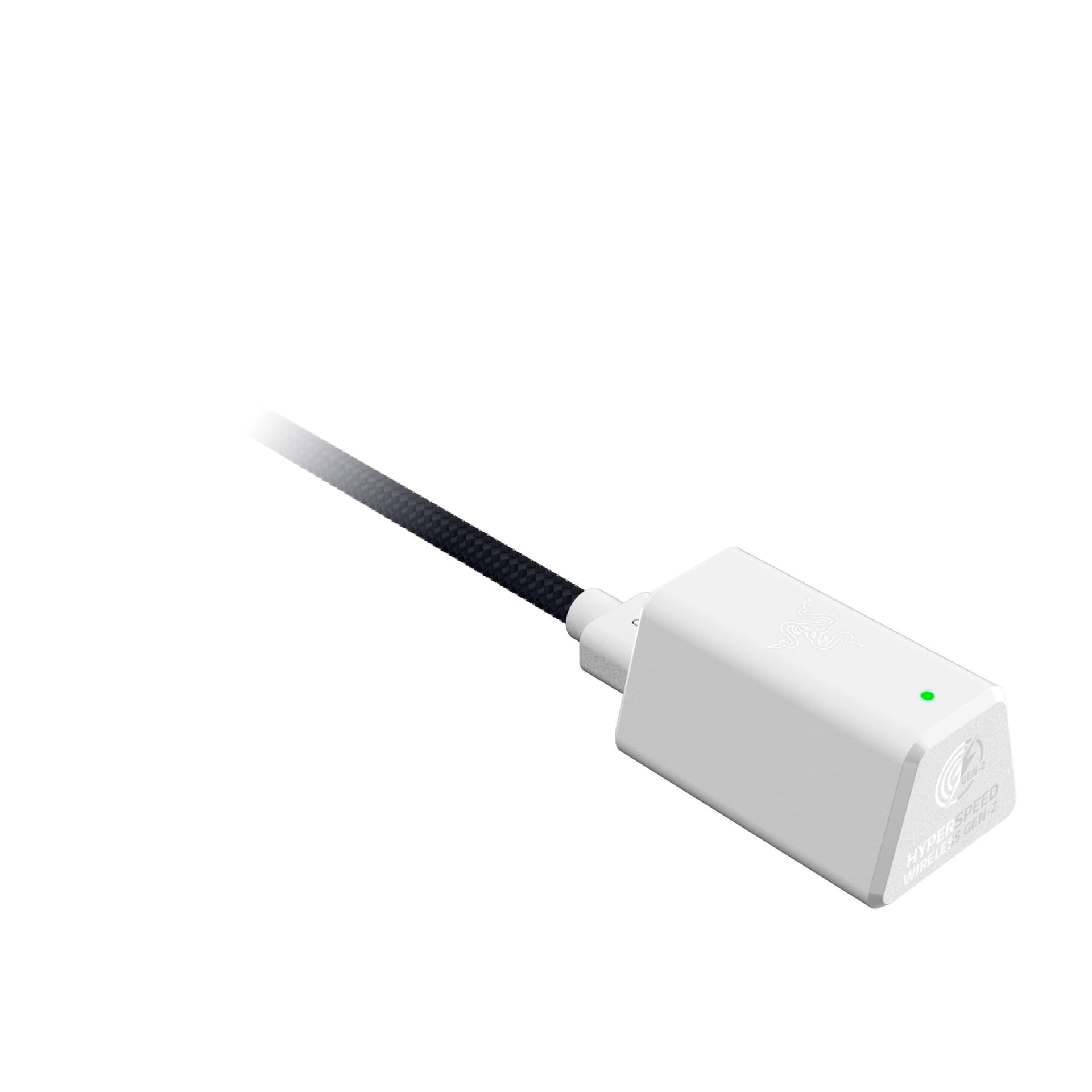 Casti Gaming Head-band Razer BlackShark V3 Pro, Wireless/Wired, noise-canceling, Alb — miniatură