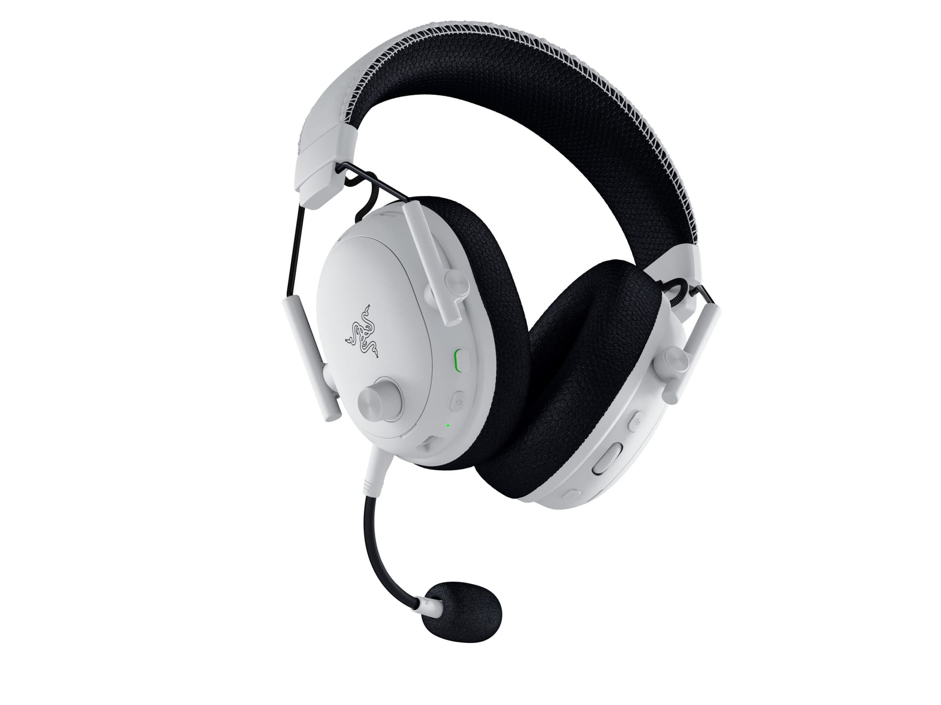 Casti Gaming Head-band Razer BlackShark V3 Pro, Wireless/Wired, noise-canceling, Alb — miniatură