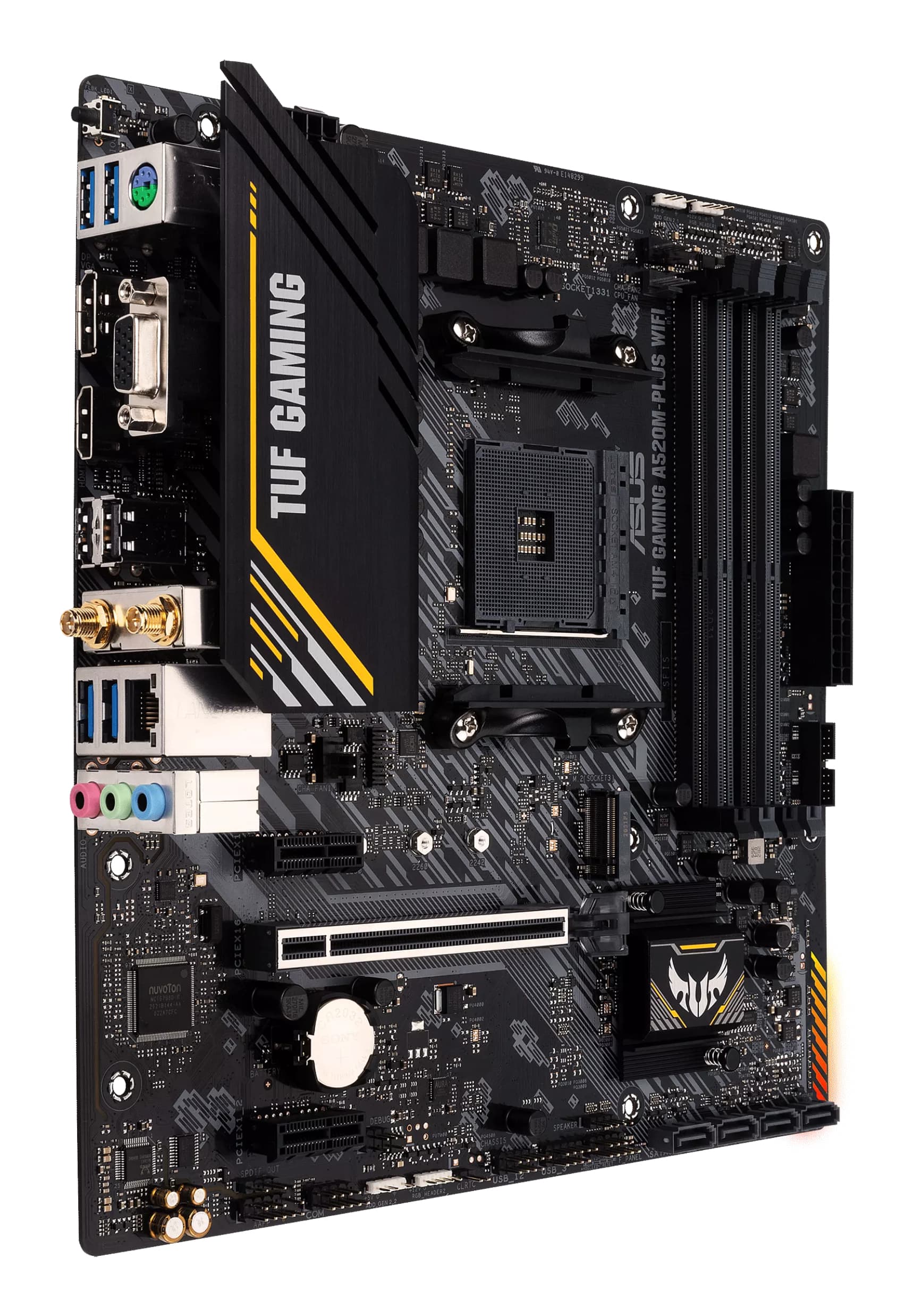 TUF GAMING A520M-PLUS WIFI "TUF GAMING A520M-PLUS WIFI" — miniatură