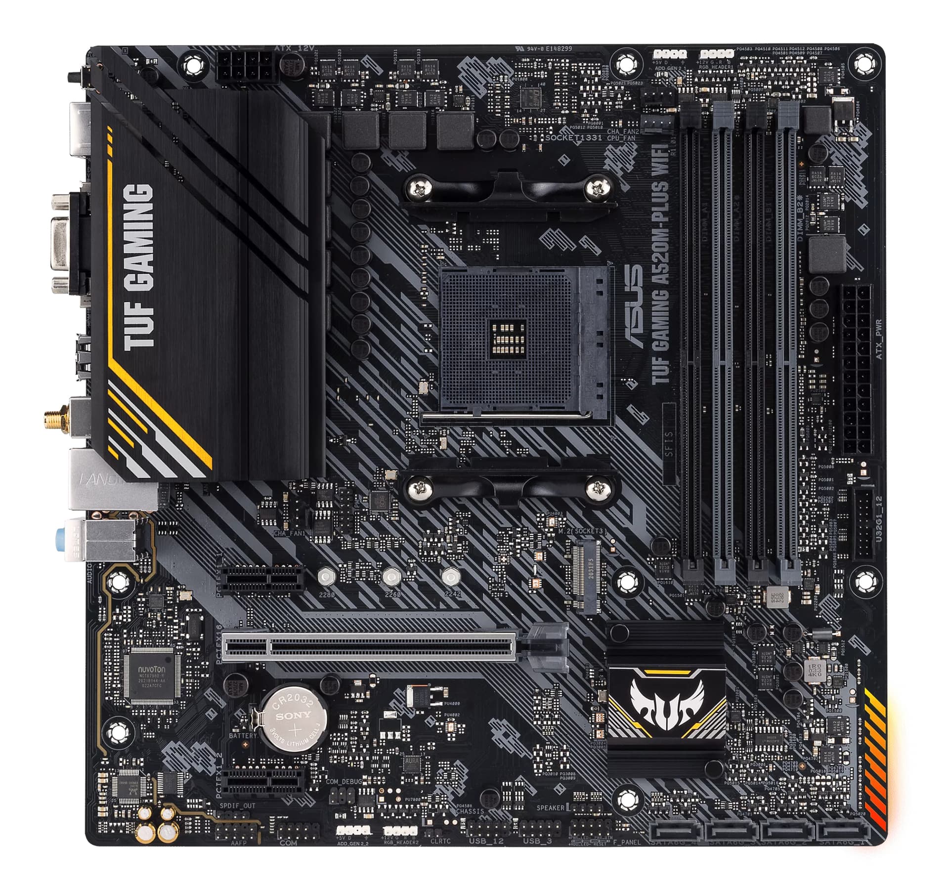 TUF GAMING A520M-PLUS WIFI "TUF GAMING A520M-PLUS WIFI" — miniatură