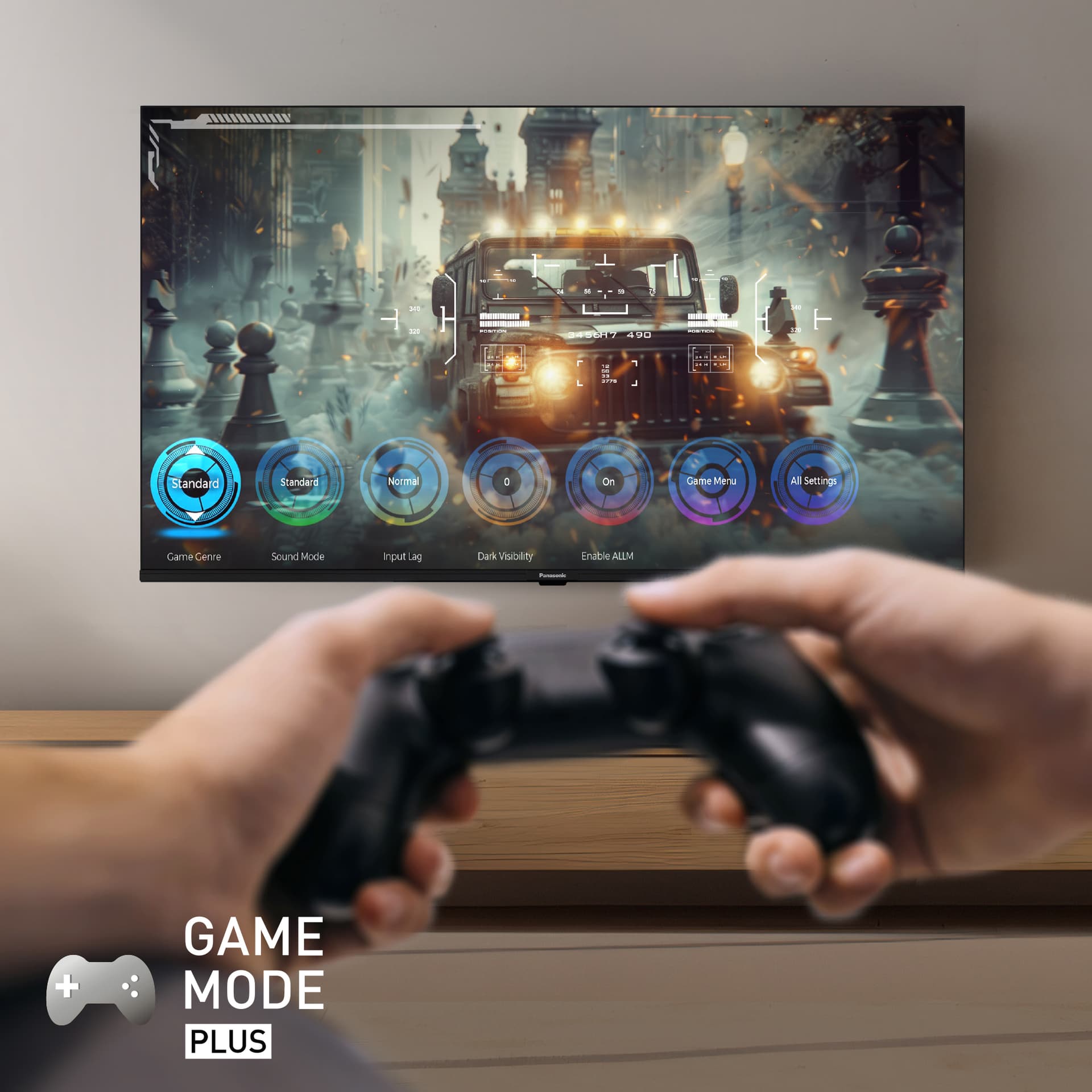 Televizor Panasonic, TV-55W80AEZ, Smart, 140 cm, QLED, 4K HDR "TV-55W80AEZ" — miniatură