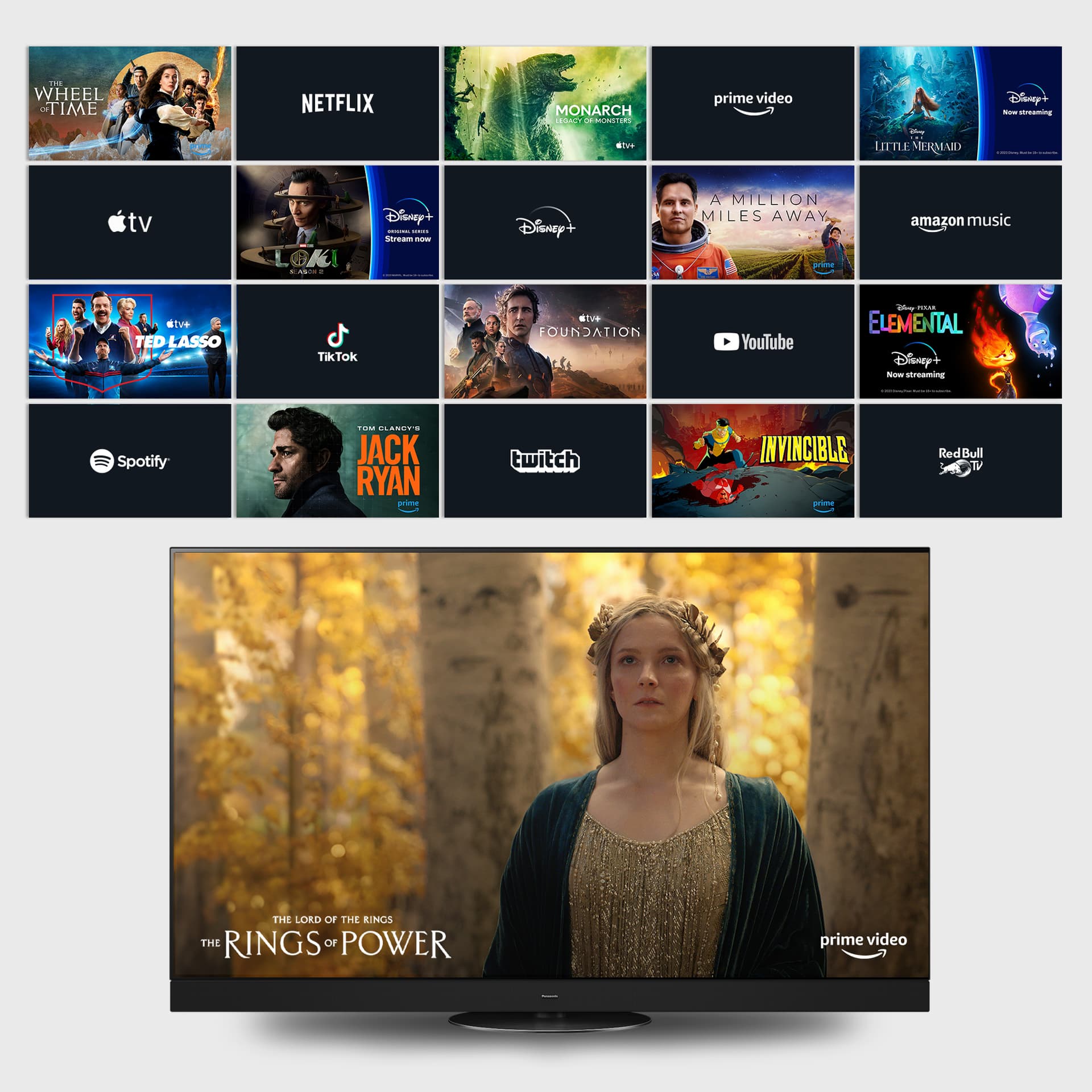 Televizor Panasonic, TV-55Z90AEG, Smart, 139 cm, OLED, 4K HDR "TV-55Z90AEG" — miniatură
