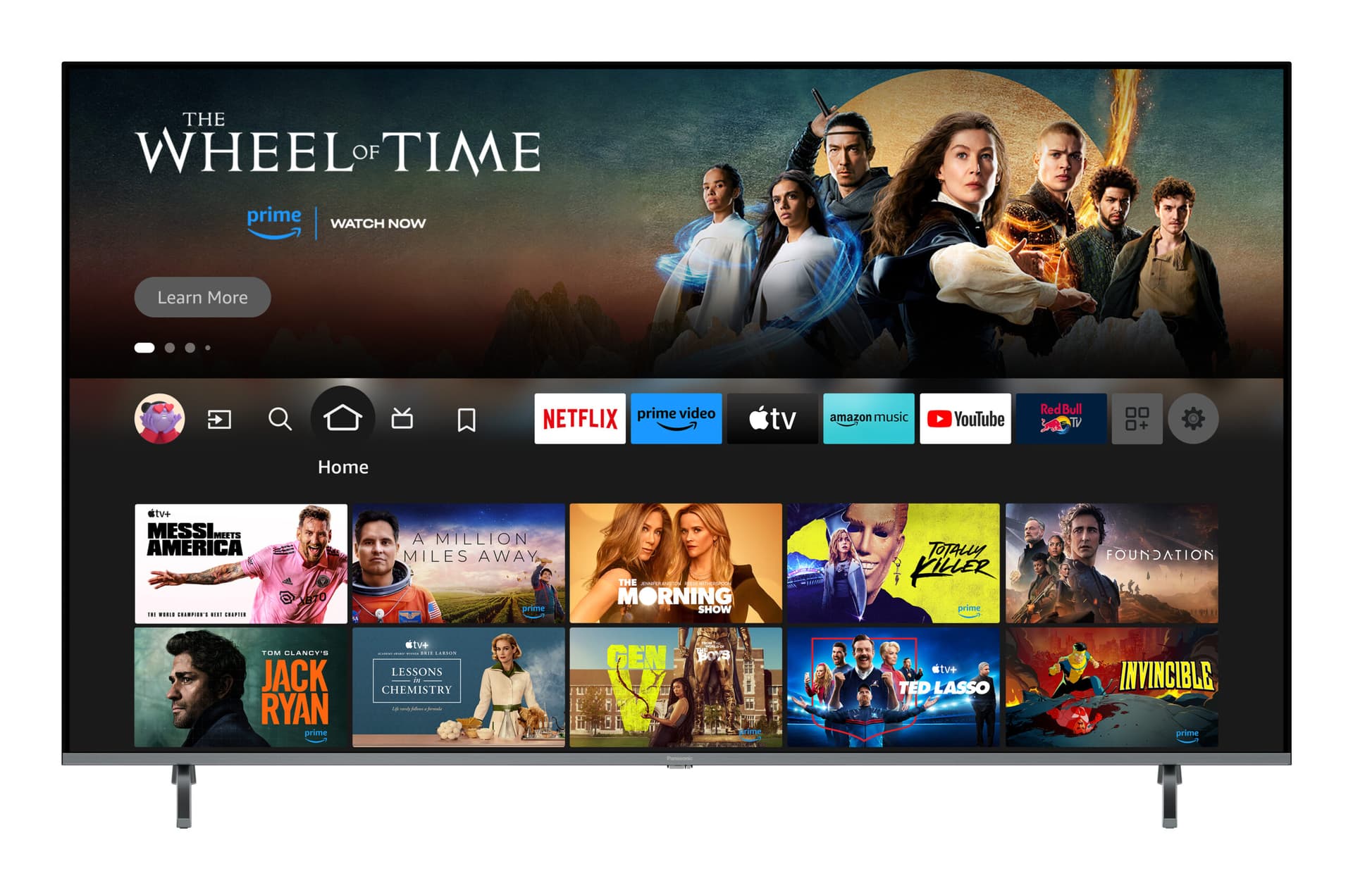 Televizor Panasonic, TV-65W95AEG, Smart, 164 cm, Mini LED, 4K HDR "TV-65W95AEG" — miniatură
