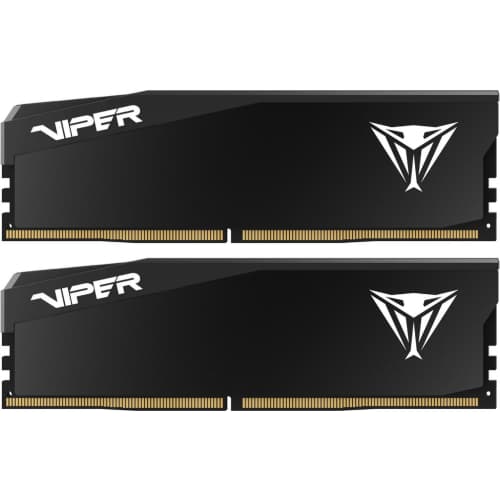 MEMORIE DDR Patriot, Viper Elite 5 DDR5 32GB frecventa 6400 Mhz (kit 2 x 16GB) CL32, radiator, retail, alb "VEB532G6432KW" — miniatură