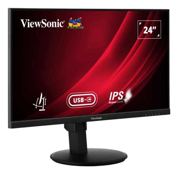 Monitor Consumer ViewSonic VG2409-MHDU-2, 23.8", 1920 x 1080 pixeli, Black — miniatură