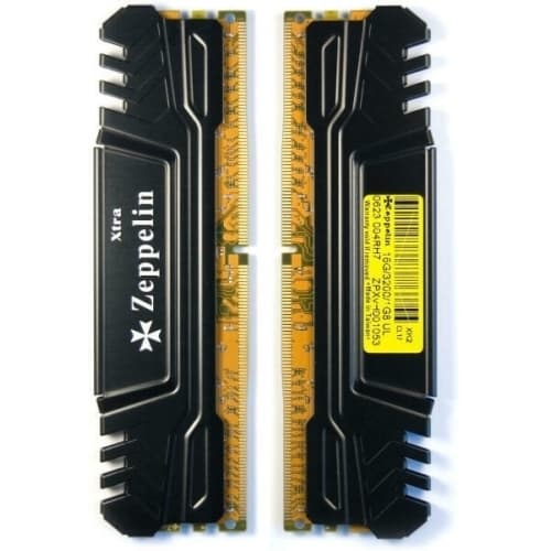 Memorie DDR  Zeppelin  DDR4 Gaming 16GB frecventa 3600 Mhz (kit 2x 8GB) dual channel kit, radiator, (retail) "ZE-DDR4-16G3600-RD-GM-KIT"