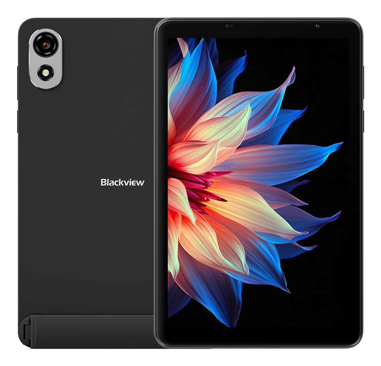 Blackview Zeno 1 LTE 6GB/256GB 8-inch HD IPS 800x1280 90Hz Unisoc T615 Octa-core 1.6GHz 8MP Front/8MP Back Camera Battery 6000mAh No Charger Type-C L1 NetflixHD TUV Android 15 Rock Black "ZENO1_BL256_EU"