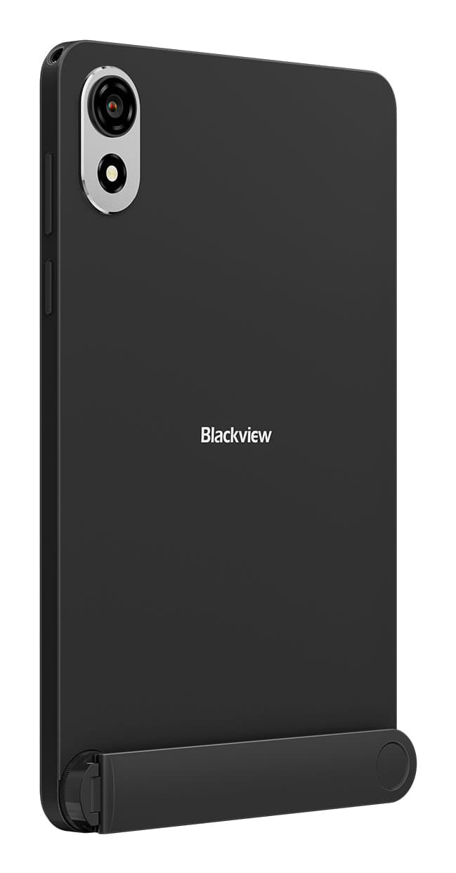Blackview Zeno 1 LTE 6GB/256GB 8-inch HD IPS 800x1280 90Hz Unisoc T615 Octa-core 1.6GHz 8MP Front/8MP Back Camera Battery 6000mAh No Charger Type-C L1 NetflixHD TUV Android 15 Rock Black "ZENO1_BL256_EU" — miniatură