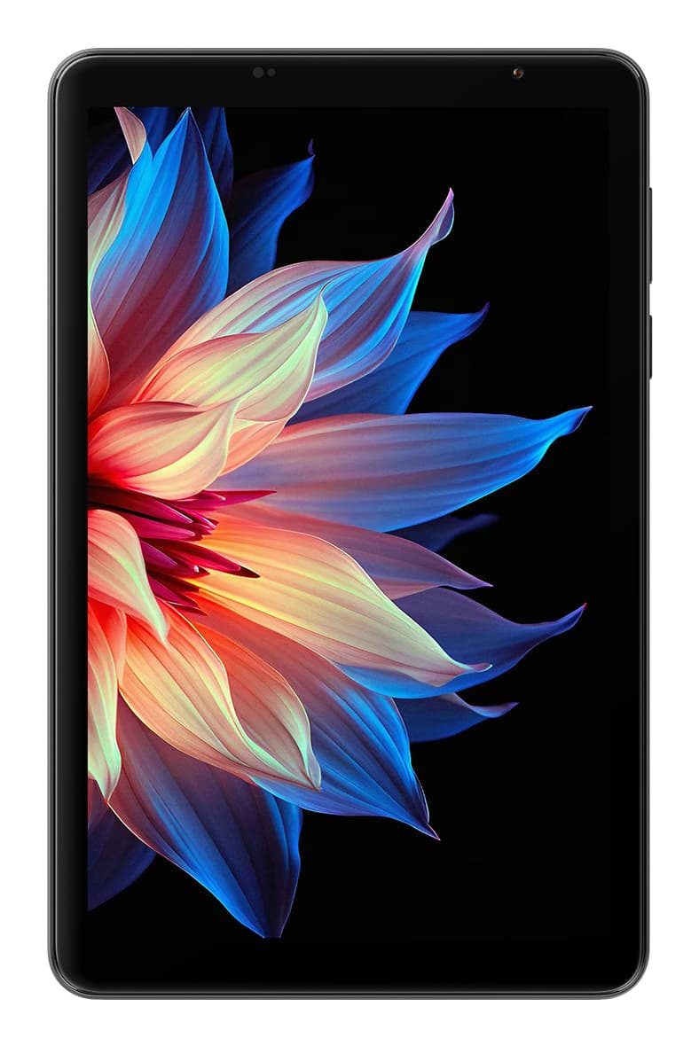 Blackview Zeno 1 LTE 6GB/256GB 8-inch HD IPS 800x1280 90Hz Unisoc T615 Octa-core 1.6GHz 8MP Front/8MP Back Camera Battery 6000mAh No Charger Type-C L1 NetflixHD TUV Android 15 Rock Black "ZENO1_BL256_EU" — miniatură