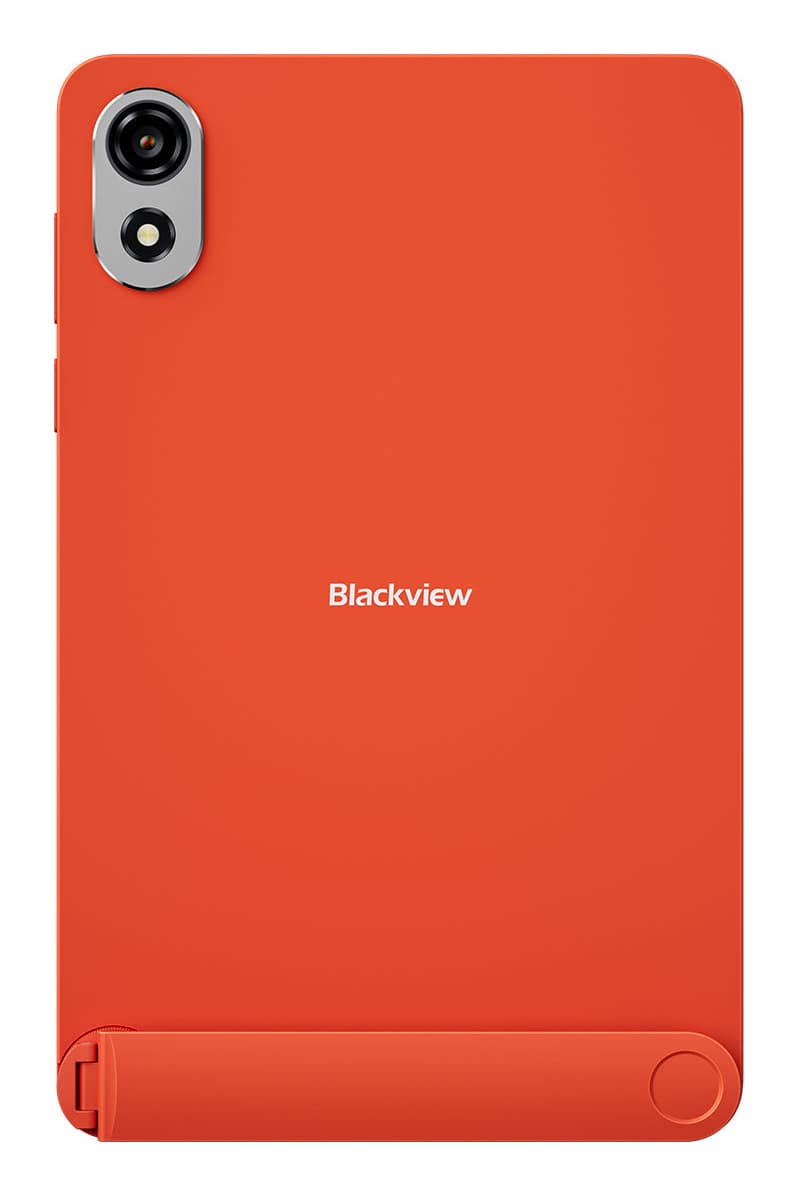 Blackview Zeno 1 LTE 6GB/256GB 8-inch HD IPS 800x1280 90Hz Unisoc T615 Octa-core 1.6GHz 8MP Front/8MP Back Camera Battery 6000mAh No Charger Type-C L1 NetflixHD TUV Android 15 Space Orange "ZENO1_OR256_EU" — miniatură