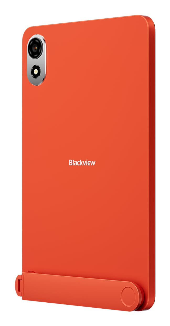 Blackview Zeno 1 LTE 6GB/256GB 8-inch HD IPS 800x1280 90Hz Unisoc T615 Octa-core 1.6GHz 8MP Front/8MP Back Camera Battery 6000mAh No Charger Type-C L1 NetflixHD TUV Android 15 Space Orange "ZENO1_OR256_EU" — miniatură