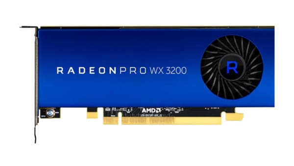 RADEON PRO WX 3200 4GB/PCIE 3.0 16X 4X DP RETAIL IN "100-506115"