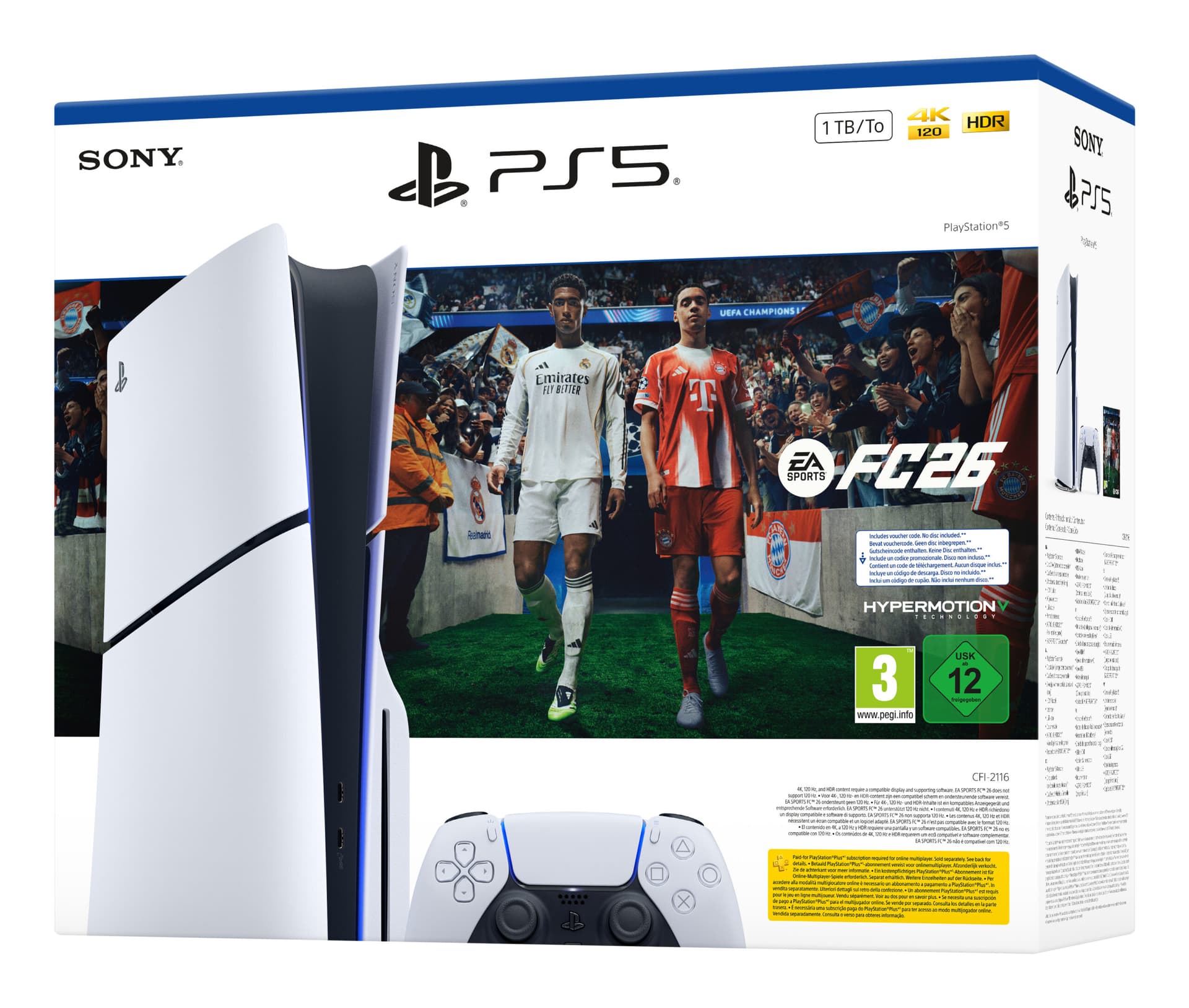 CONSOLA PS5 SLIM DISC FC26 — miniatură