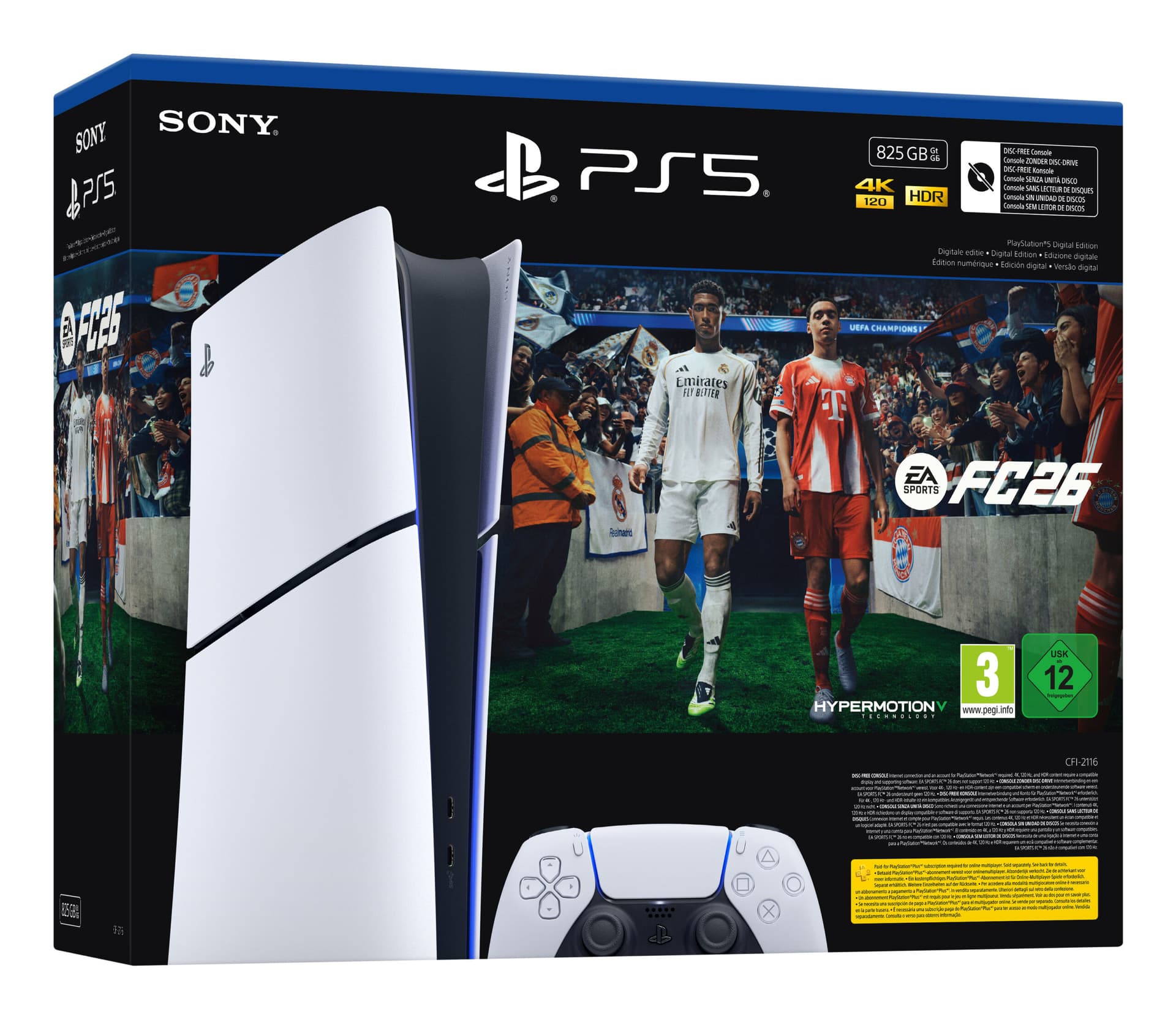 CONSOLA PS5 SLIM DIGITAL FC26 — miniatură