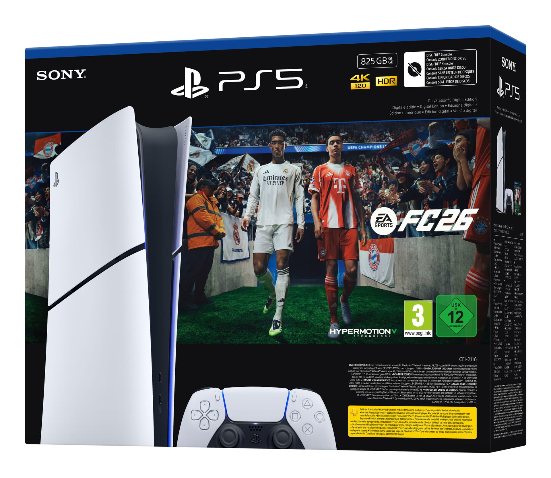 CONSOLA PS5 SLIM DIGITAL FC26 — miniatură