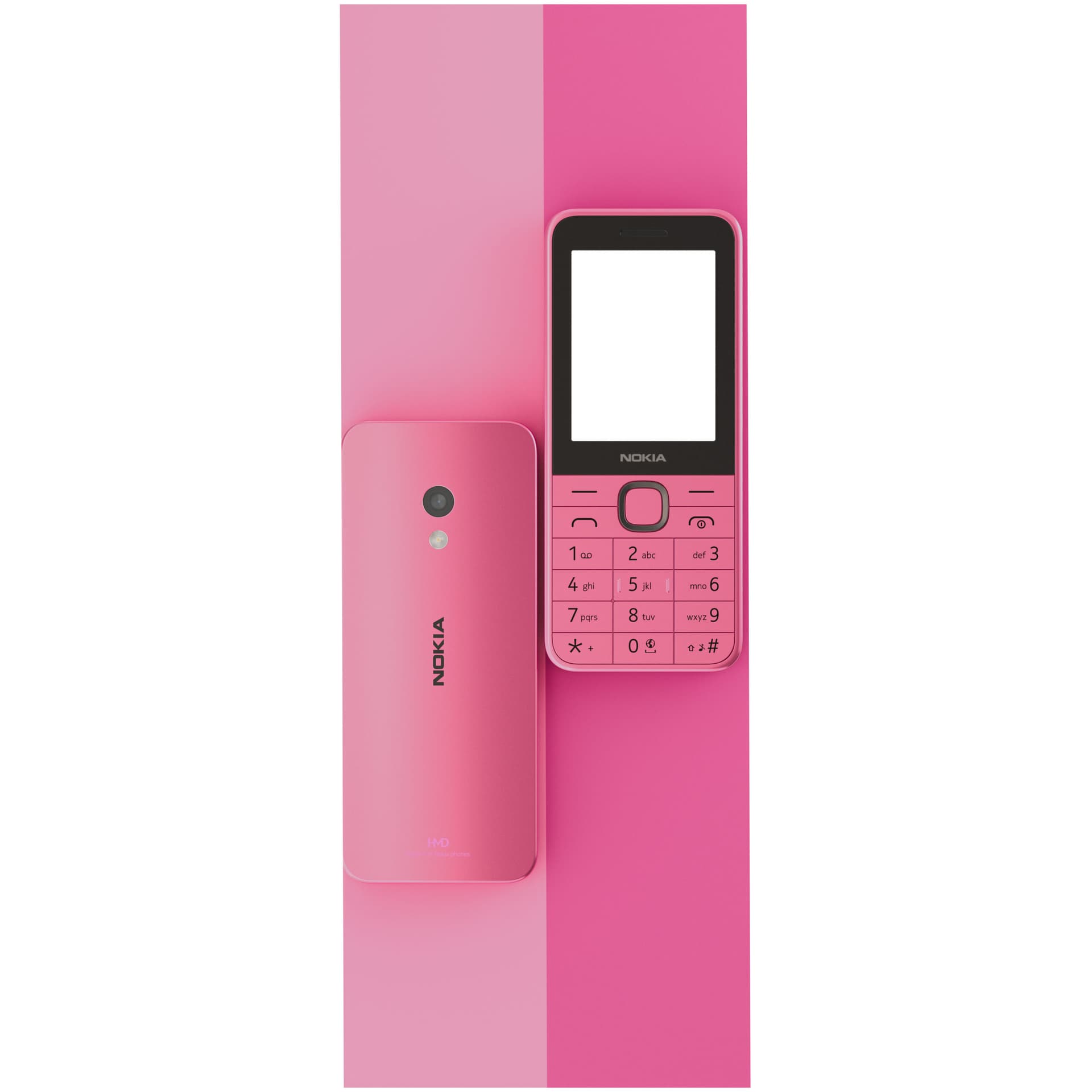 Telefon mobil 225 (2024) 4G, Dual SIM, Pink 1GF025FPC2L04 "1GF025FPC2L04" — miniatură