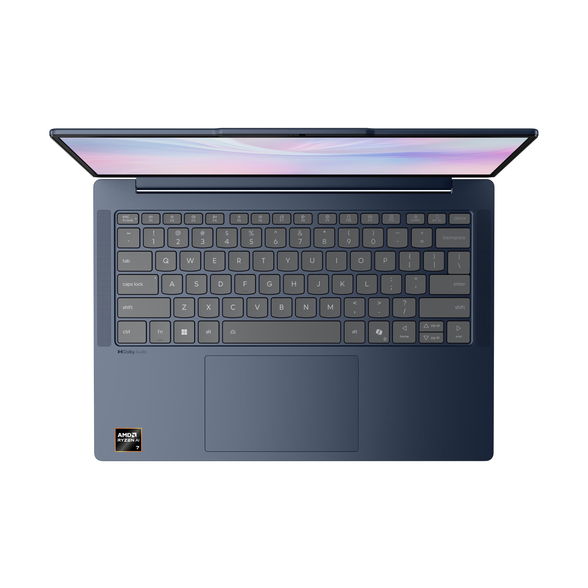 14 IdeaPad Slim 5 14ARP10, WUXGA IPS, Procesor AMD RyzenTM 5 7535HS (16M Cache, up to 4.55 GHz), 16GB DDR5, 512GB SSD, AMD Radeon 660M, No OS, Cosmic Blue "83HT0025RM" — miniatură