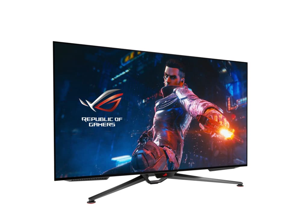 Monitor LED ROG Swift PG48UQ 48 LED 138Hz UltraHD/4K NVIDIA G-Sync Black "90LM0840-B01970" — miniatură