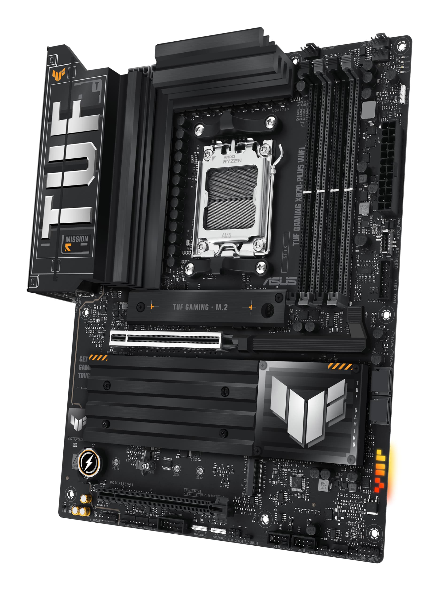 Placa de baza TUF GAMING X870-PLUS WIFI, AMD X870, Socket AM5, ATX "90MB1IU0-M0EAY0" — miniatură