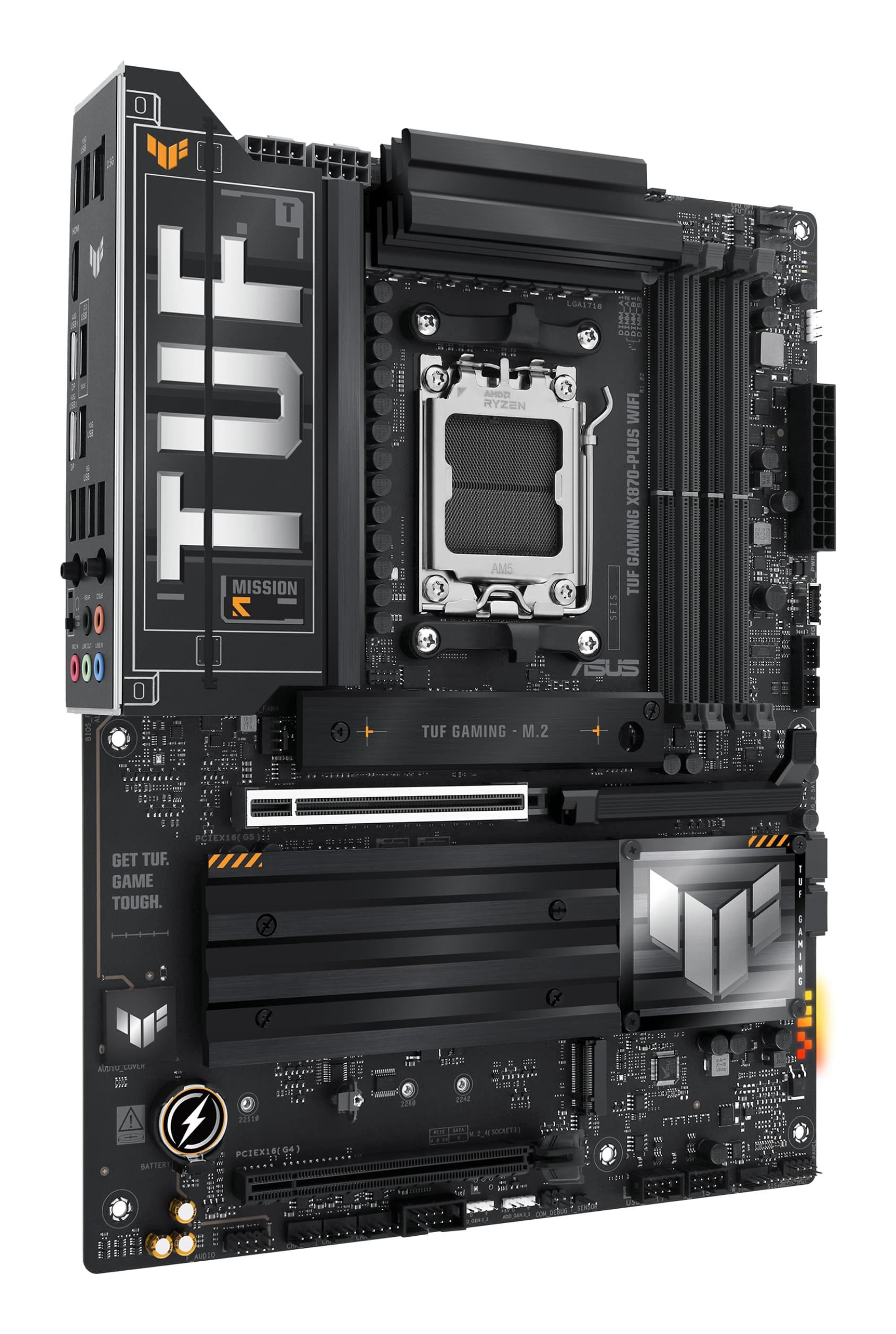 Placa de baza TUF GAMING X870-PLUS WIFI, AMD X870, Socket AM5, ATX "90MB1IU0-M0EAY0" — miniatură